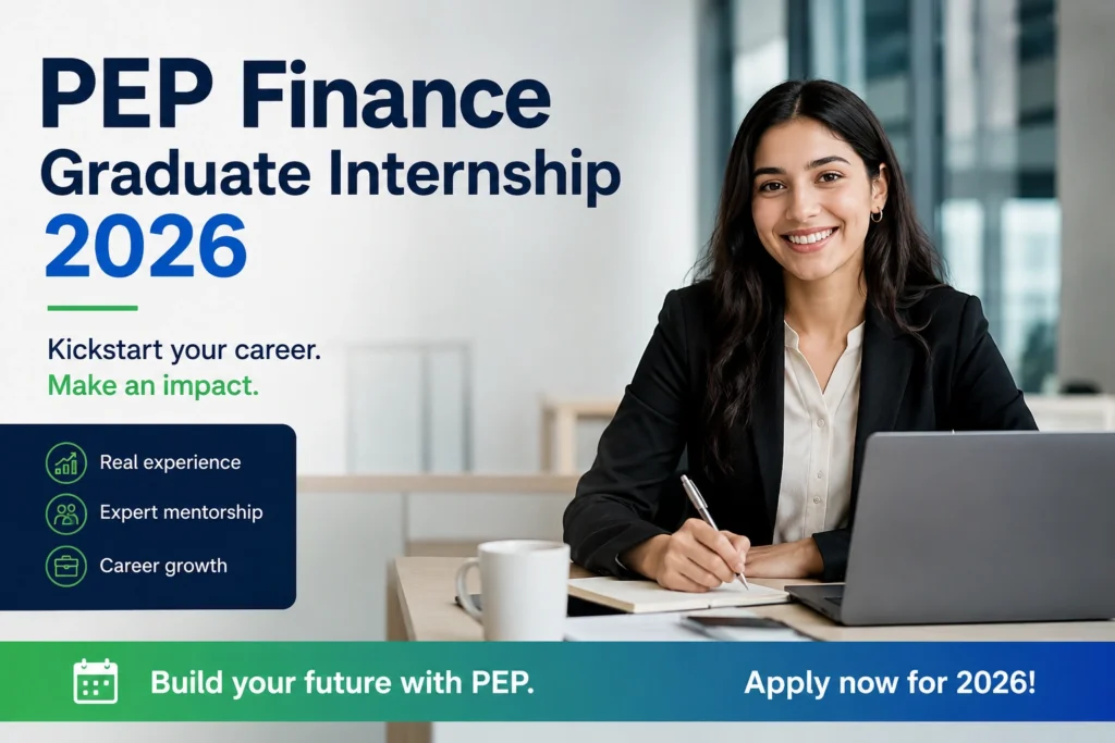 PEP Finance Graduate Internship 2026
