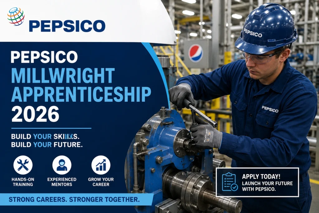 PepsiCo Millwright Apprenticeship 2026
