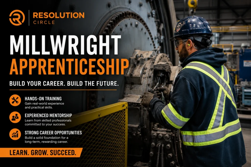 Resolution Circle Millwright Apprenticeship Resolution Circle Millwright Apprenticeship