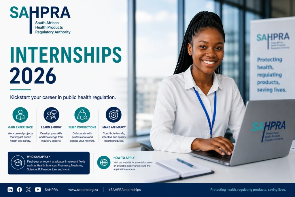 (SAHPRA) Internships 2026