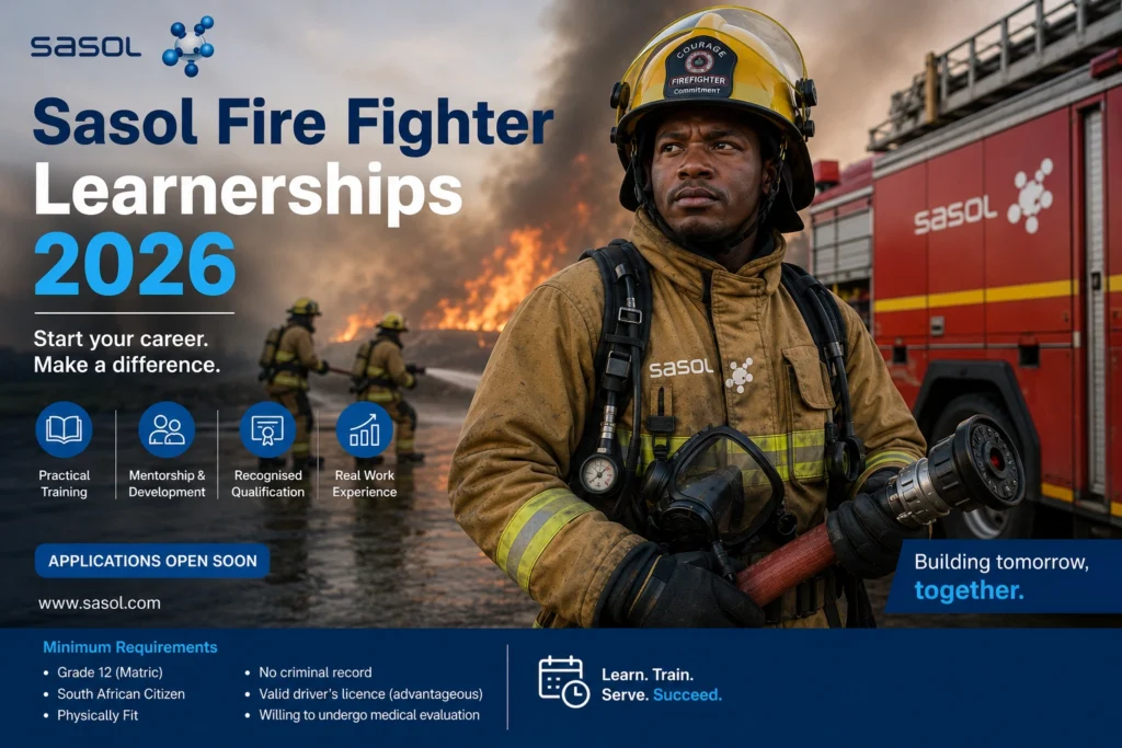 Sasol Learnerships 2026