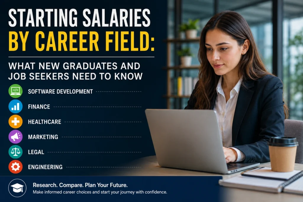 Starting Salaries by Career Field