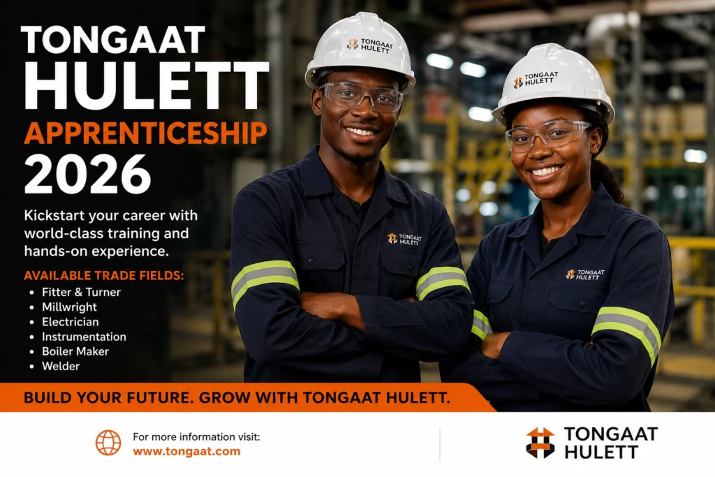 Tongaat Hulett Apprenticeship 2026 Tongaat Hulett Apprenticeship 2026