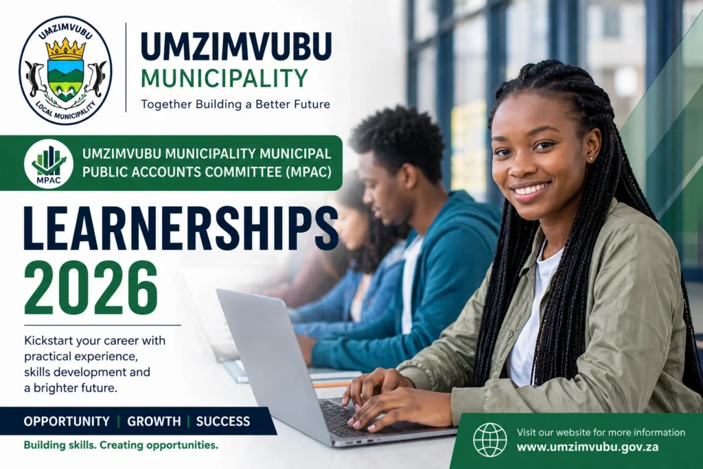 Umzimvubu Municipality Learnerships 2026