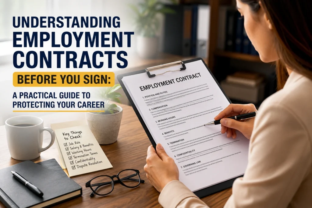 Understanding Employment Contracts Before You Sign