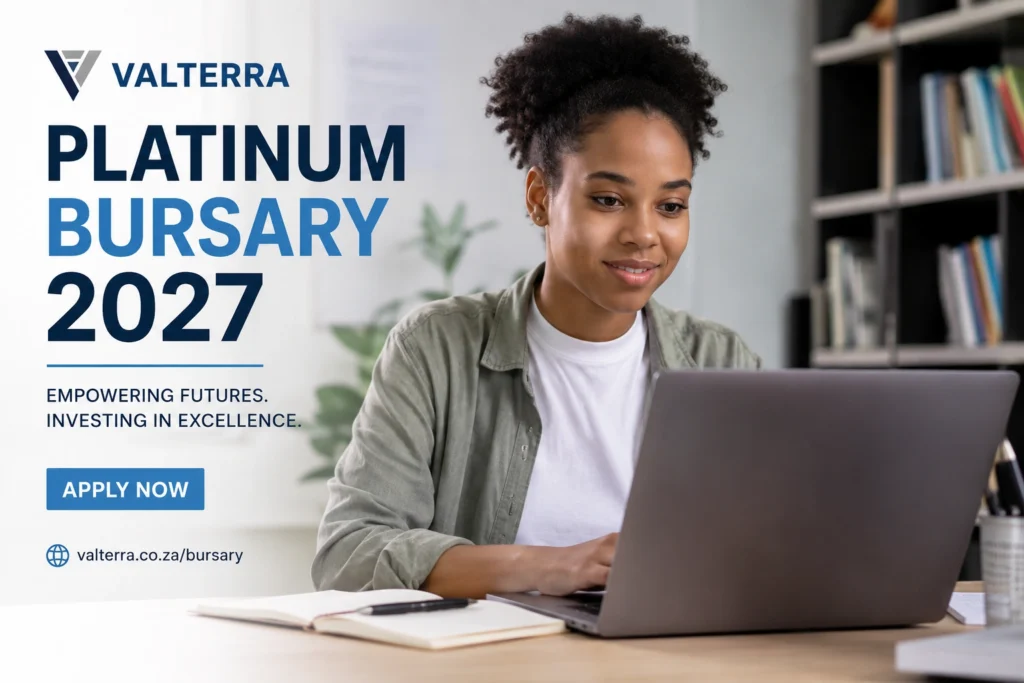 Valterra Platinum Bursary 2027 Valterra Platinum Bursary 2027