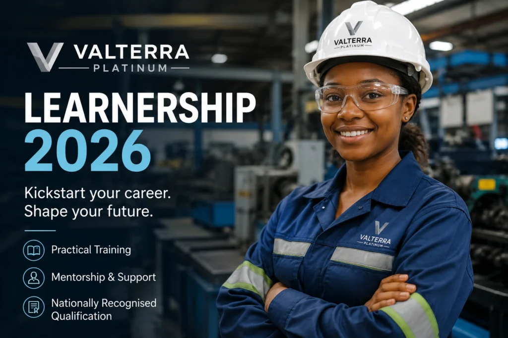 Valterra Platinum Learnership 2026
