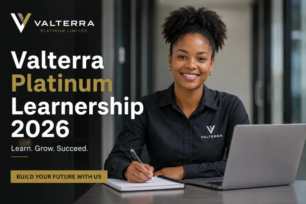 Valterra Platinum Learnership 2026 Valterra Platinum Learnership 2026
