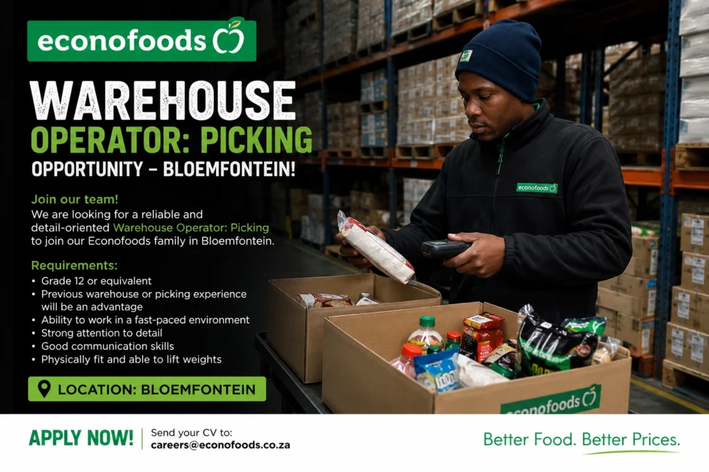 Warehouse Operator Warehouse Operator