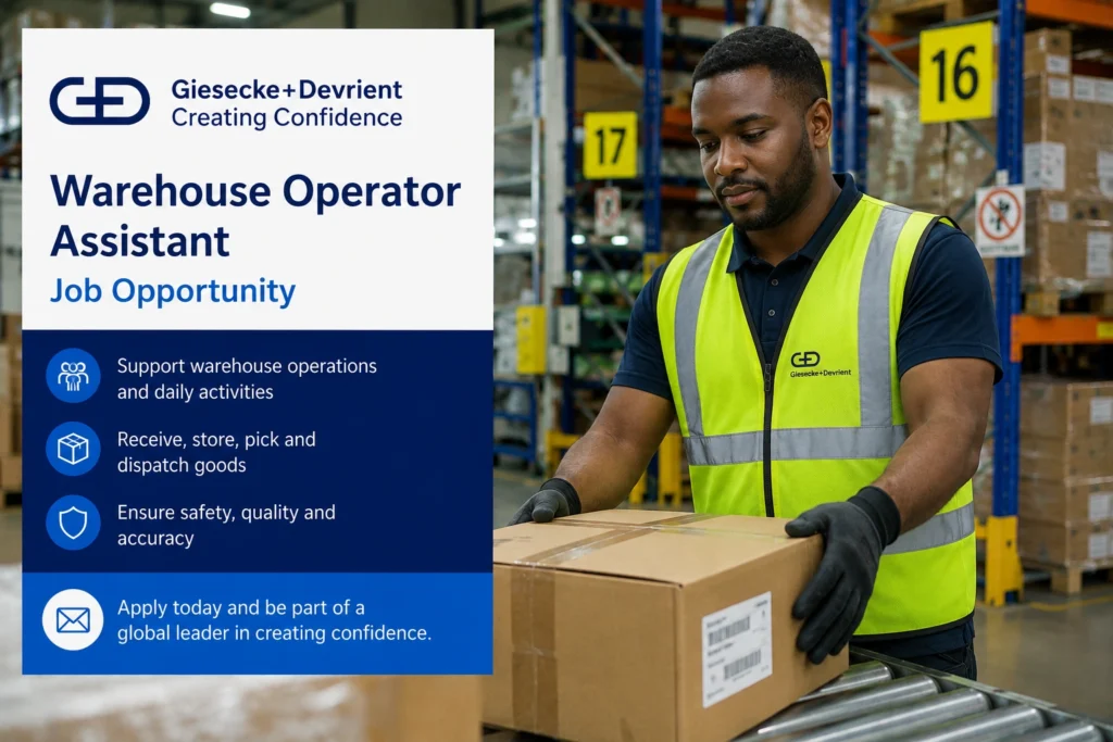 Warehouse Operator Assistant