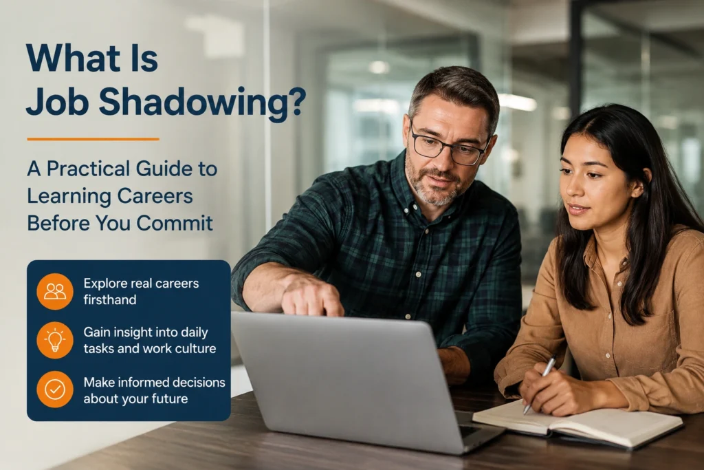 What Is Job Shadowing What Is Job Shadowing