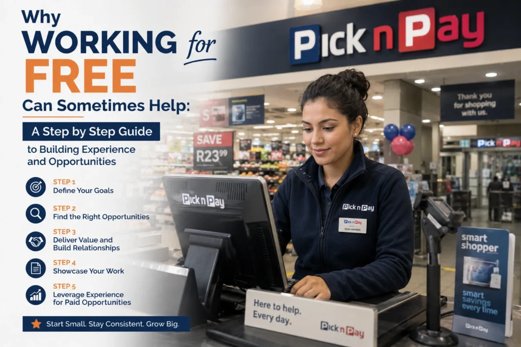 Why Working for Free Can Sometimes Help