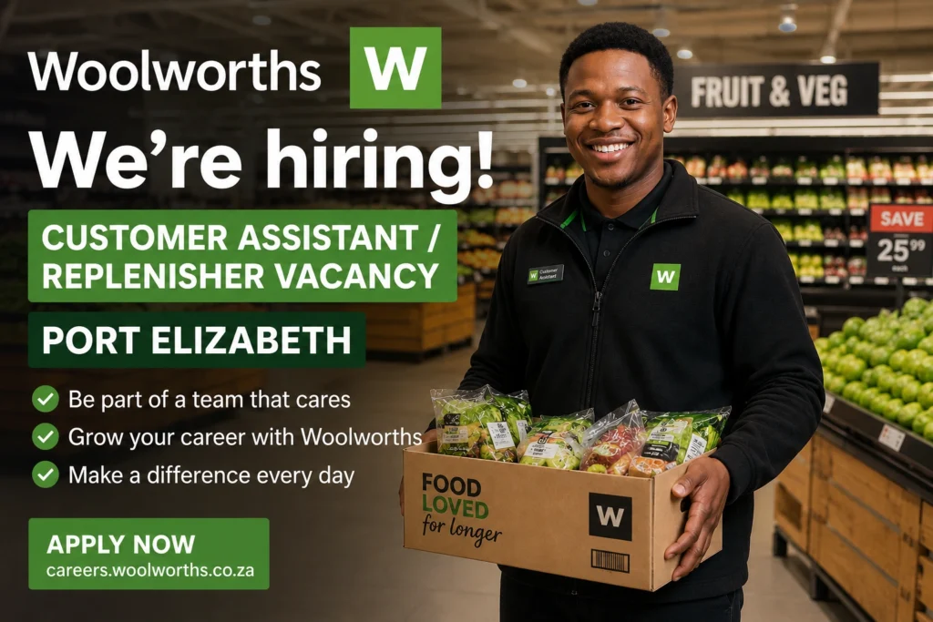 Woolworths Customer Assistant Woolworths Customer Assistant
