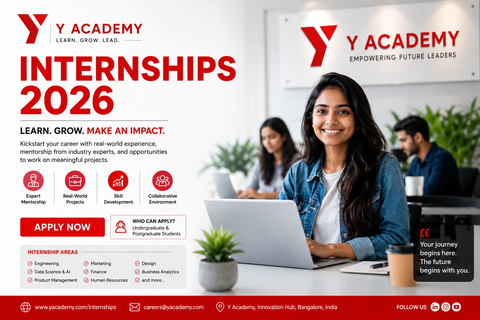 Y Academy Internships 2026