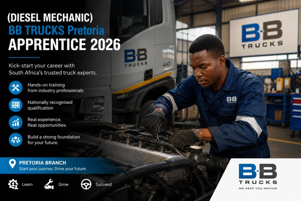 BB Trucks Pretoria Apprentice 2026