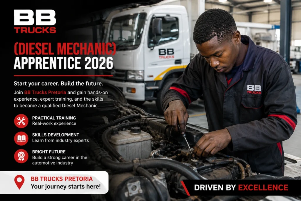 BB Trucks Pretoria Apprentice 2026