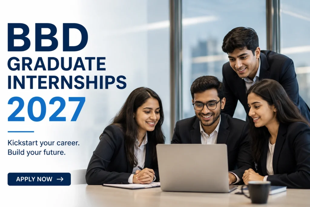 BBD Graduate Internships 2027