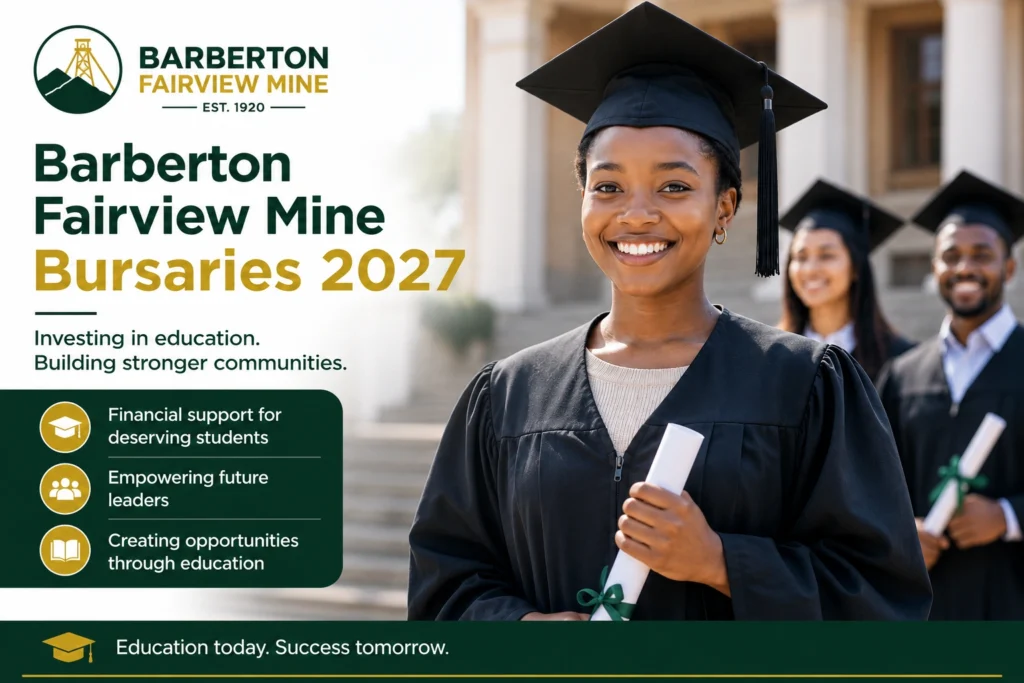 Barberton Fairview Mine Bursaries 2027