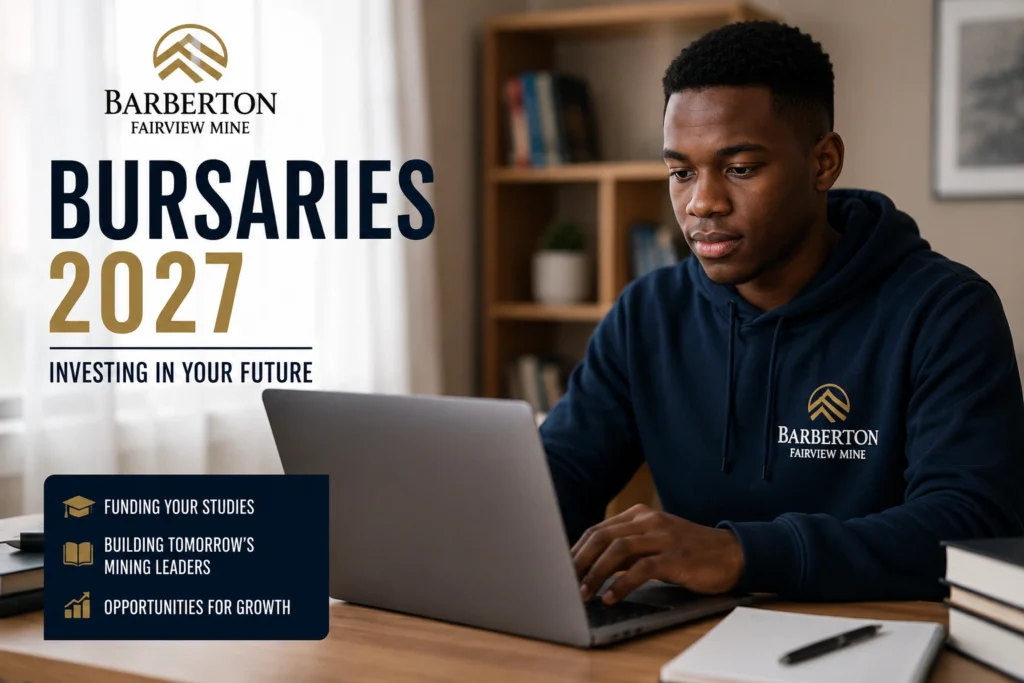 Barberton Fairview Mine Bursaries 2027 Barberton Fairview Mine Bursaries 2027