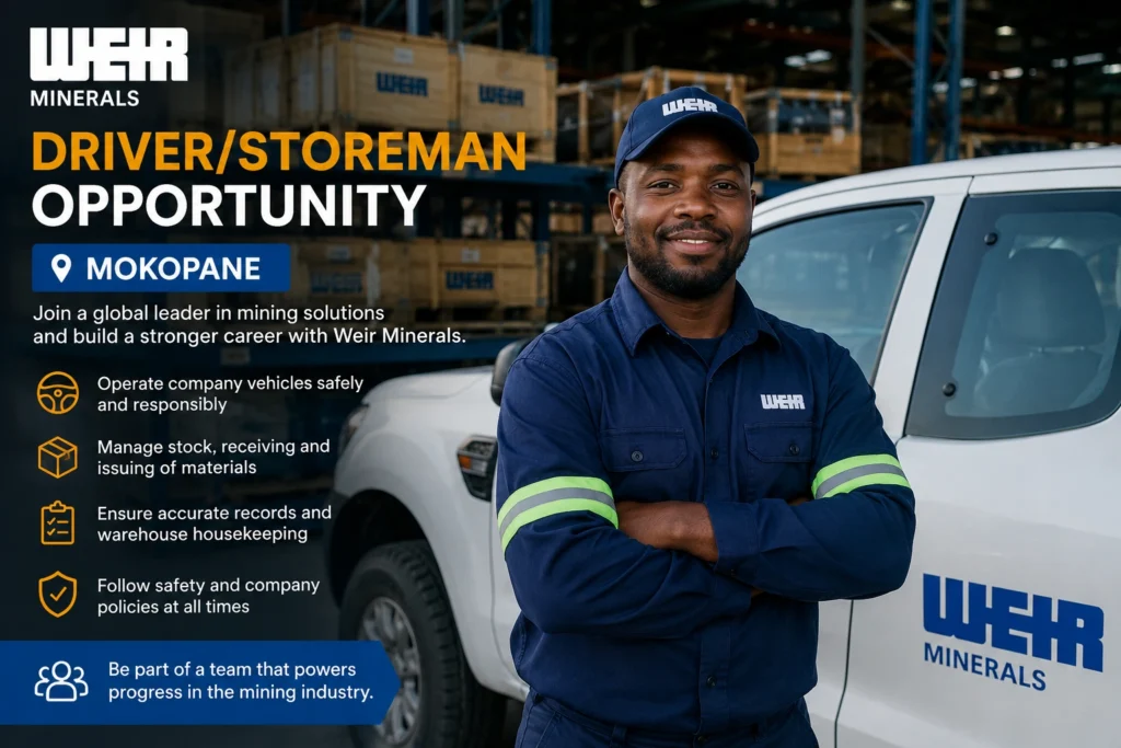 Driver/Storeman