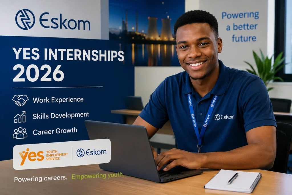 Eskom YES Internships 2026 Eskom YES Internships 2026