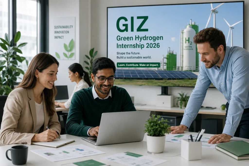 GIZ Green Hydrogen Internship 2026 GIZ Green Hydrogen Internship 2026