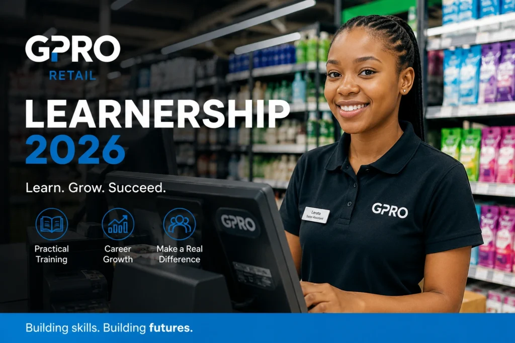 GPRO Retail Learnership 2026 GPRO Retail Learnership 2026