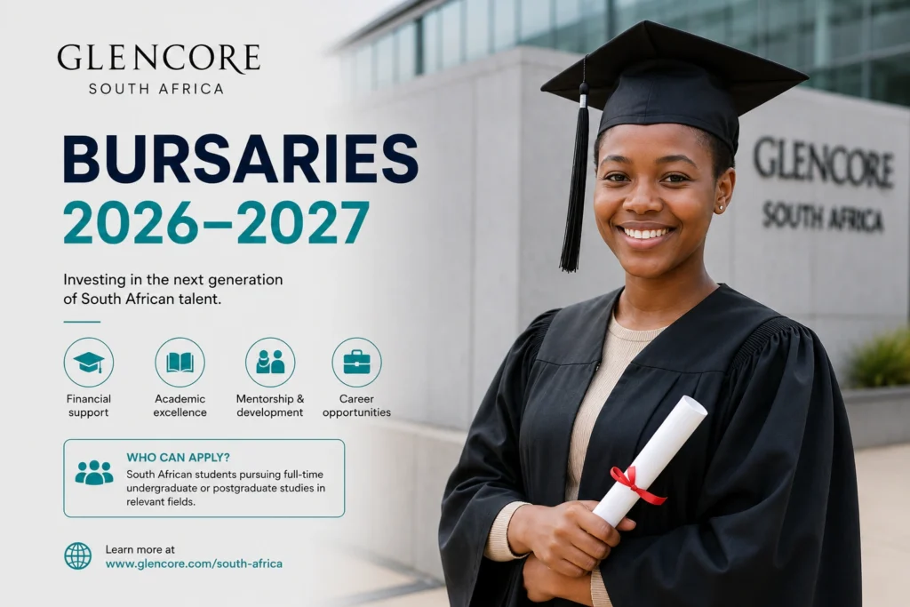 Glencore South Africa Bursaries 2026–2027