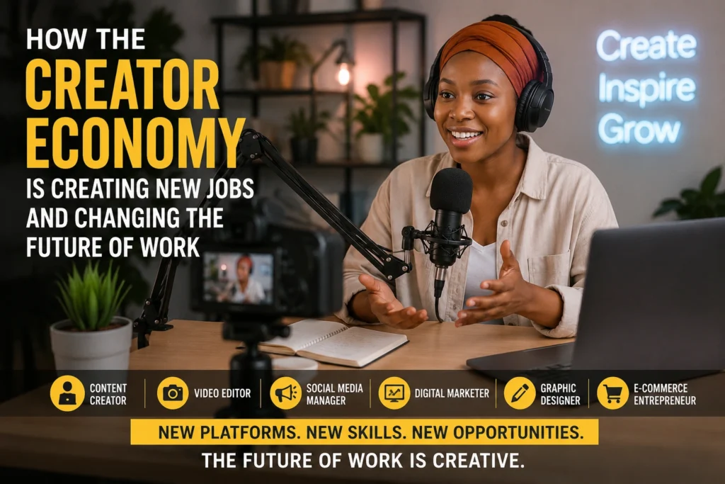 How the Creator Economy Is Creating New Jobs