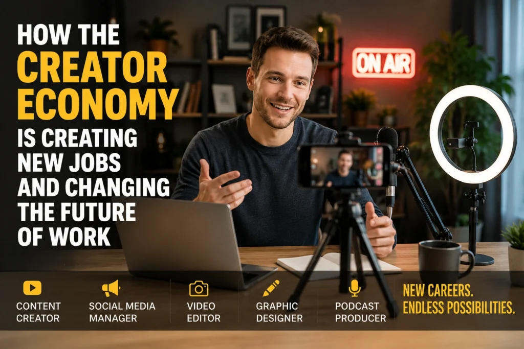 How the Creator Economy Is Creating New Jobs