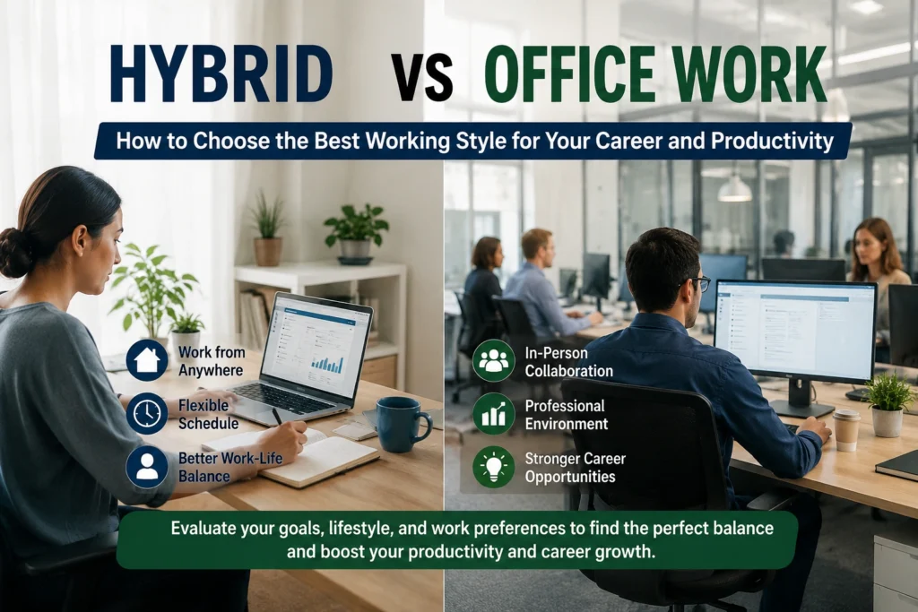 Hybrid vs Office Work