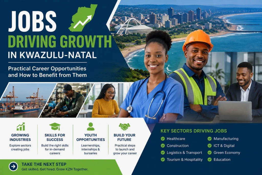 Jobs Driving Growth in KwaZulu-Natal