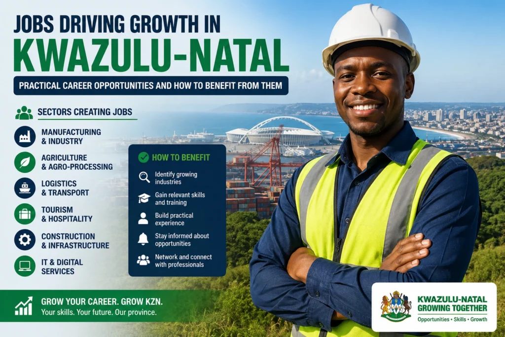 Jobs Driving Growth in KwaZulu-Natal