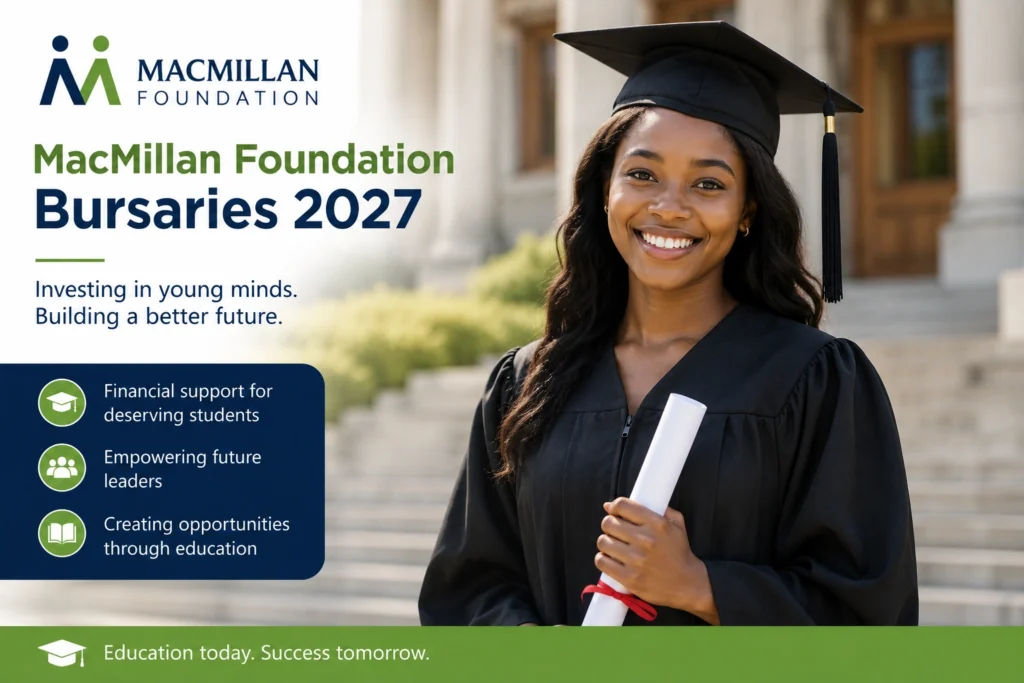 MacMillan Foundation Bursaries 2027