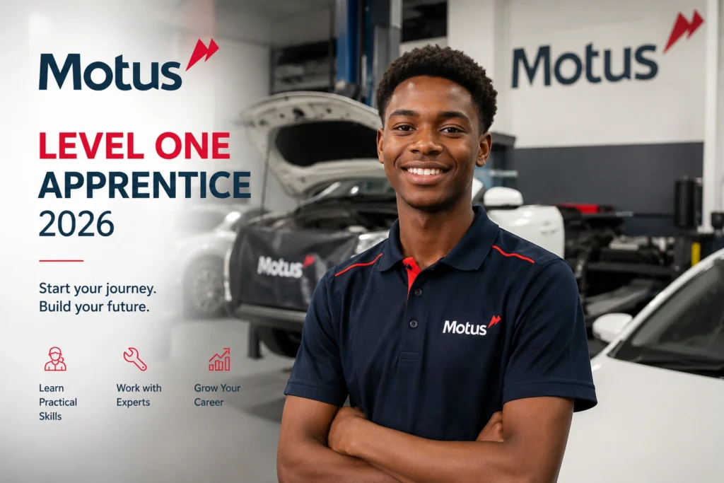 Motus Level One Apprentice 2026