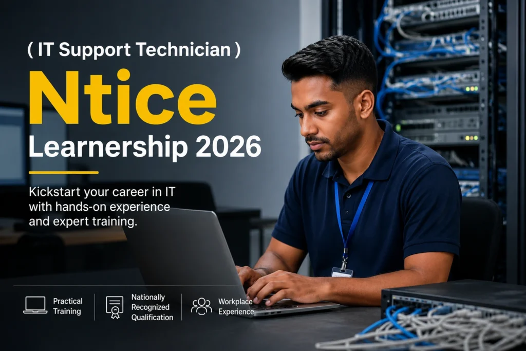 Ntice Learnership 2026 Ntice Learnership 2026