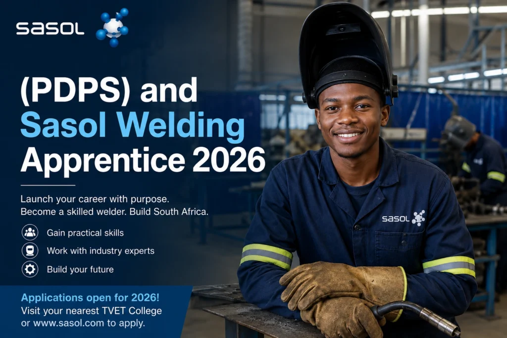 (PDPS) and Sasol Welding Apprentice 2026 2 (PDPS) and Sasol Welding Apprentice 2026