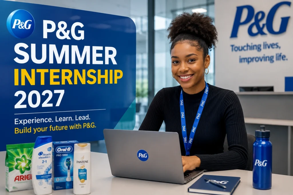 P&G Summer Internship 2027 P&G Summer Internship 2027