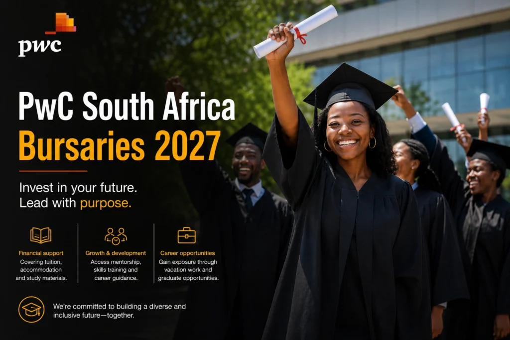 PwC South Africa Bursaries 2027