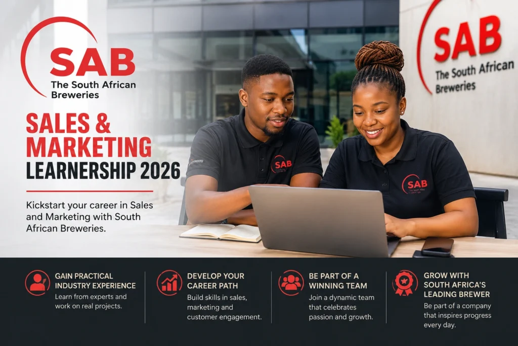 SAB Learnership 2026