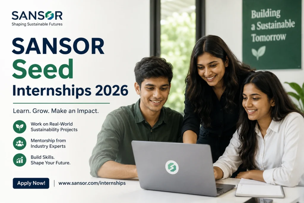 SANSOR Seed Internships 2026 SANSOR Seed Internships 2026