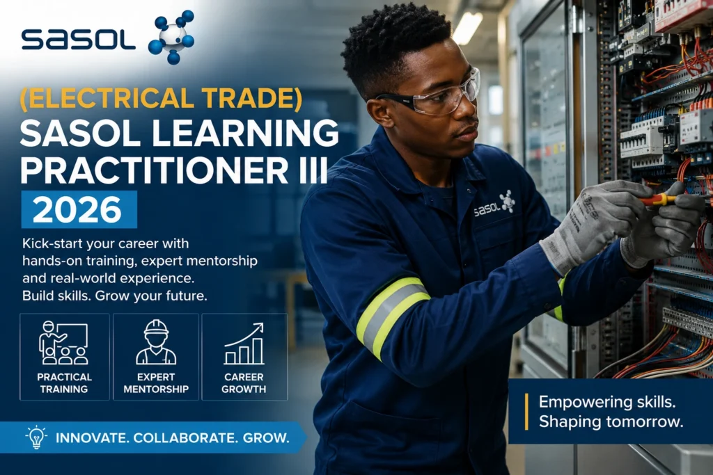 Sasol Learning Practitioner III