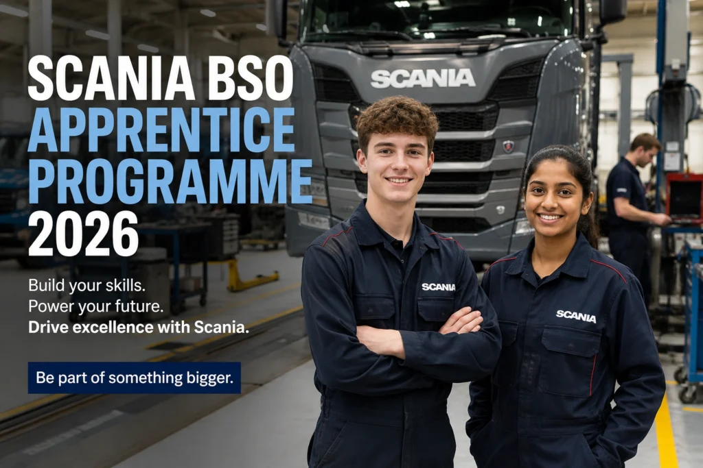 Scania BSO Apprentice Programme 2026 Scania BSO Apprentice Programme 2026