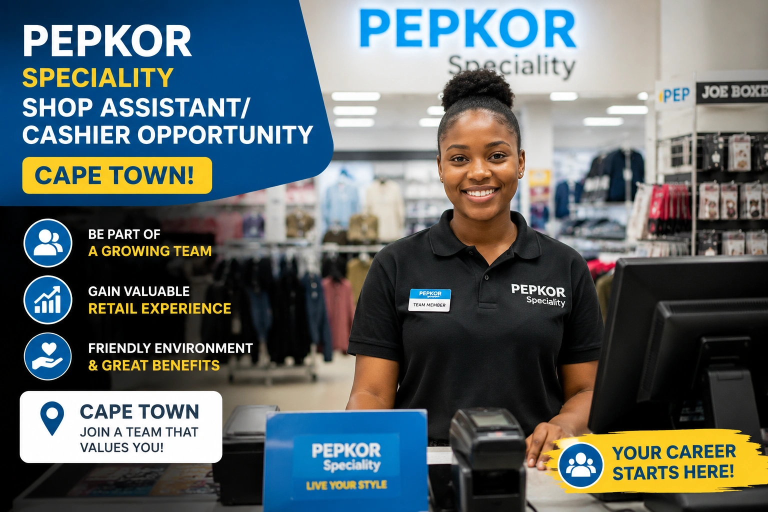 Shop Assistant/Cashier