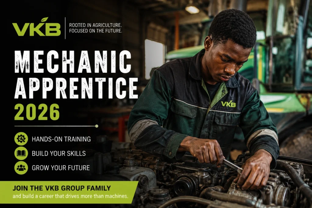 VKB Group Mechanic Apprentice 2026 VKB Group Mechanic Apprentice 2026