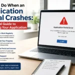 What to Do When an Application Portal Crashes