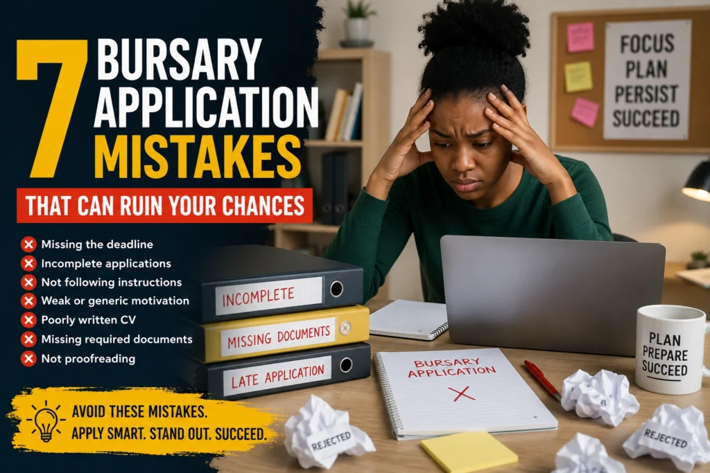 7 Bursary Application Mistakes