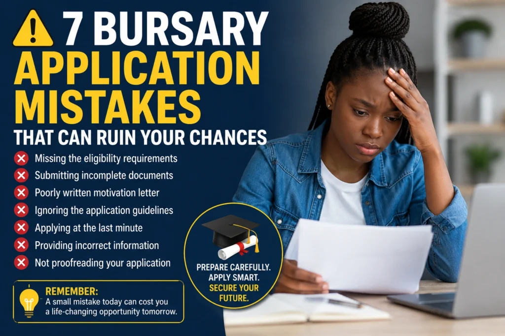 7 Bursary Application Mistakes
