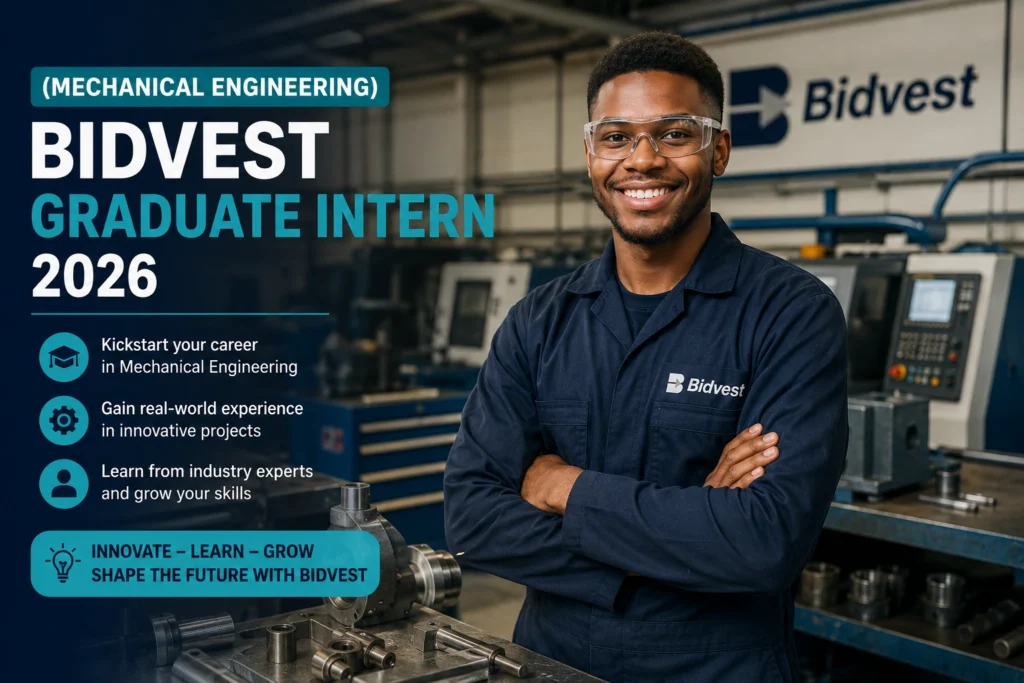 Bidvest Graduate Intern 2026