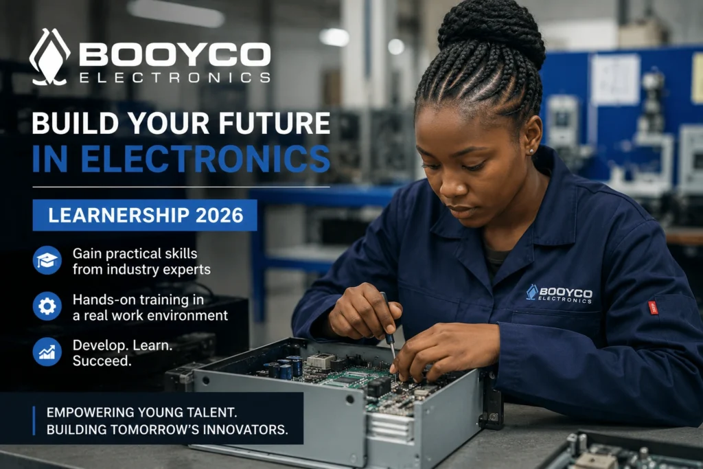 Booyco Electronics Learnership 2026 Booyco Electronics Learnership 2026